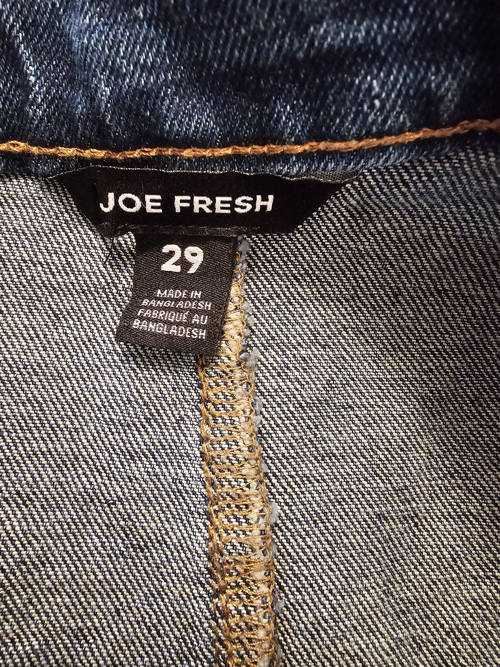 Joe Fresh Button-Front Denim Midi Skirt - Picture 4 of 6